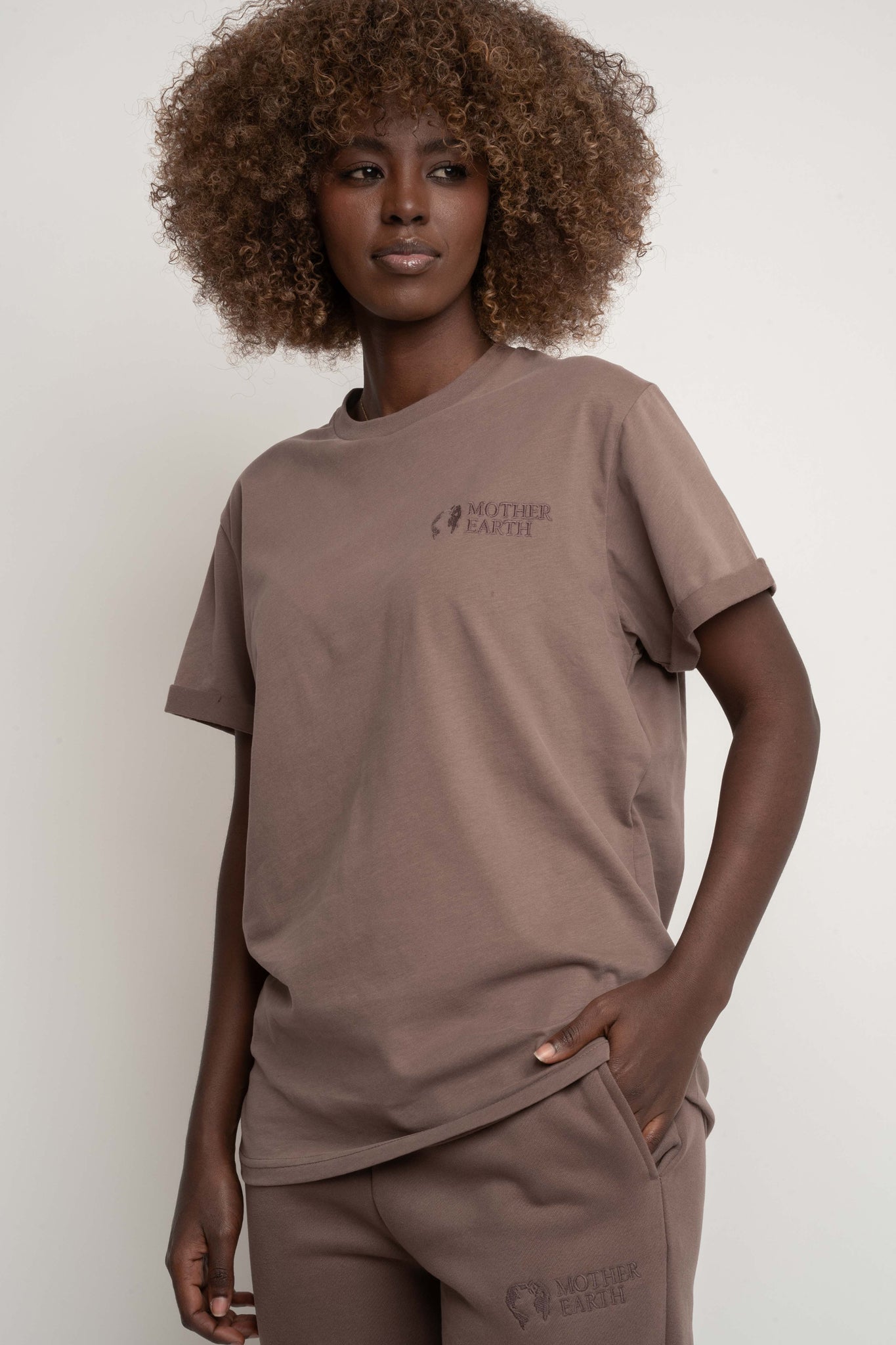 WOMEN'S T-SHIRT CAPPUCCINO - TULUM