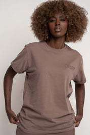 WOMEN'S T-SHIRT CAPPUCCINO - TULUM