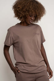 WOMEN'S T-SHIRT CAPPUCCINO - TULUM