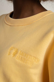 BLUZA TYPU CREWNECK ŻÓŁTA - OZARK