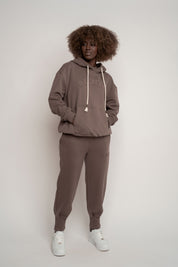 CAPPUCCINO HOODIE - MOHELI RECYCLED