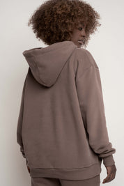 CAPPUCCINO HOODIE - MOHELI RECYCLED