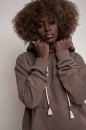 CAPPUCCINO HOODIE - MOHELI RECYCLED