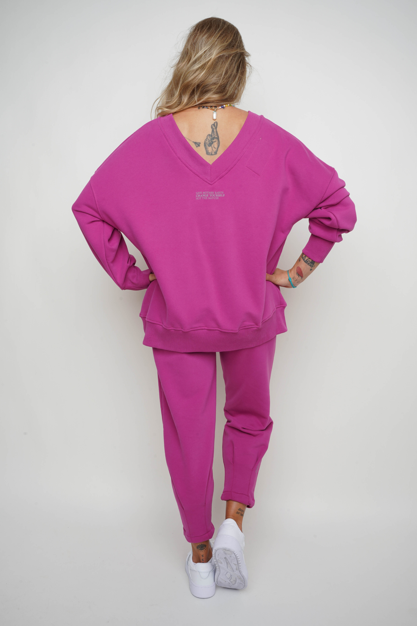 CLASSIC PINK TRACKSUIT SET - MABEL