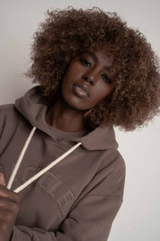CAPPUCCINO HOODIE - MOHELI RECYCLED