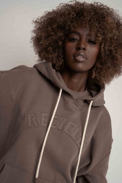 CAPPUCCINO HOODIE - MOHELI RECYCLED