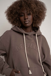 CAPPUCCINO HOODIE - MOHELI RECYCLED