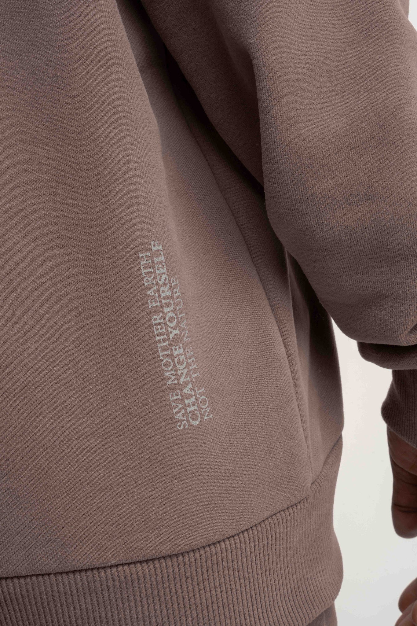 CAPPUCCINO HOODIE - MOHELI RECYCLED