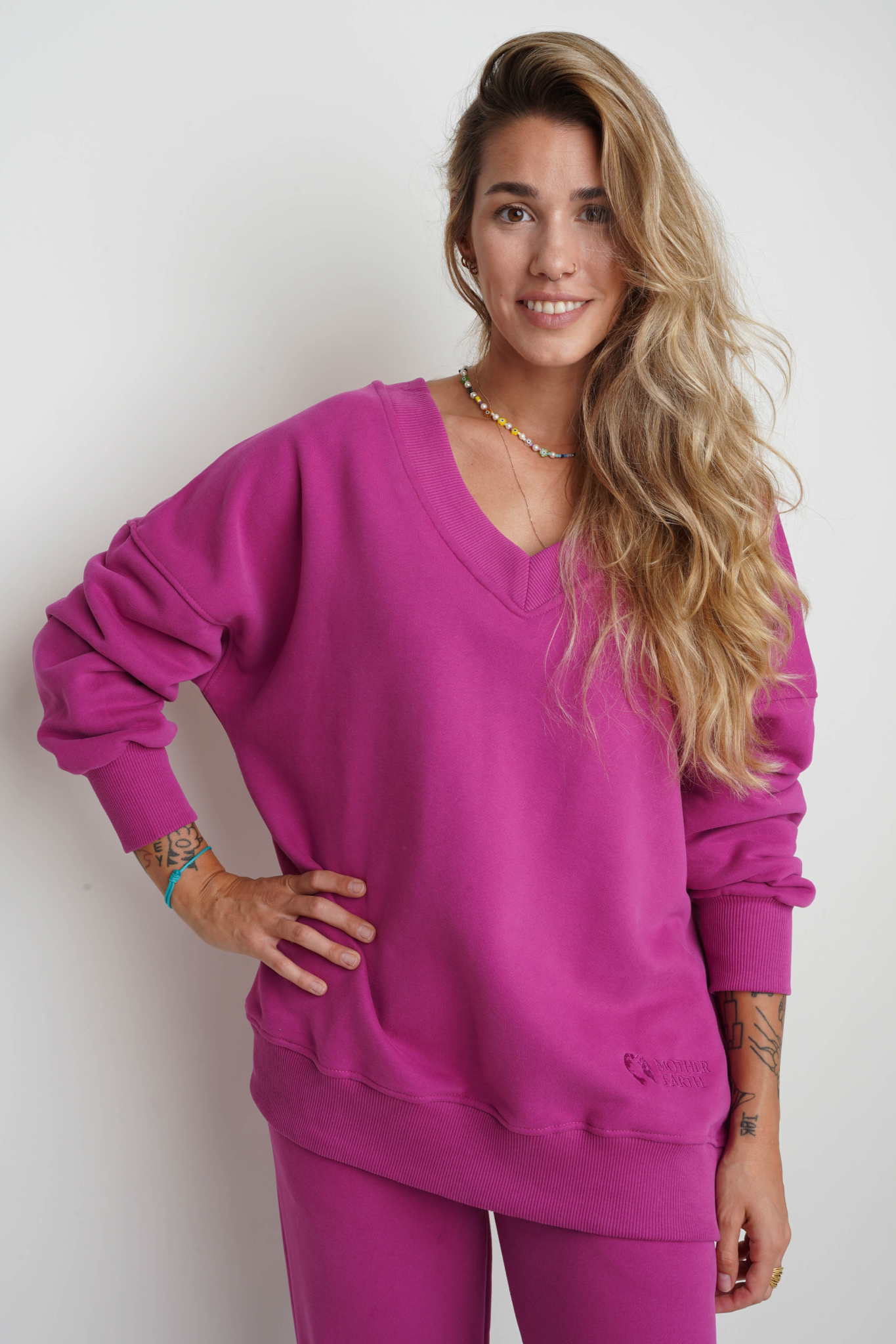 CLASSIC PINK TRACKSUIT SET - MABEL