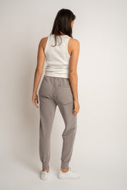 WASHED MOCCA JOGGER SWEATPANTS - ODENSE