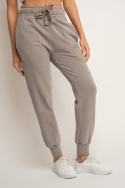 WASHED MOCCA JOGGER SWEATPANTS - ODENSE