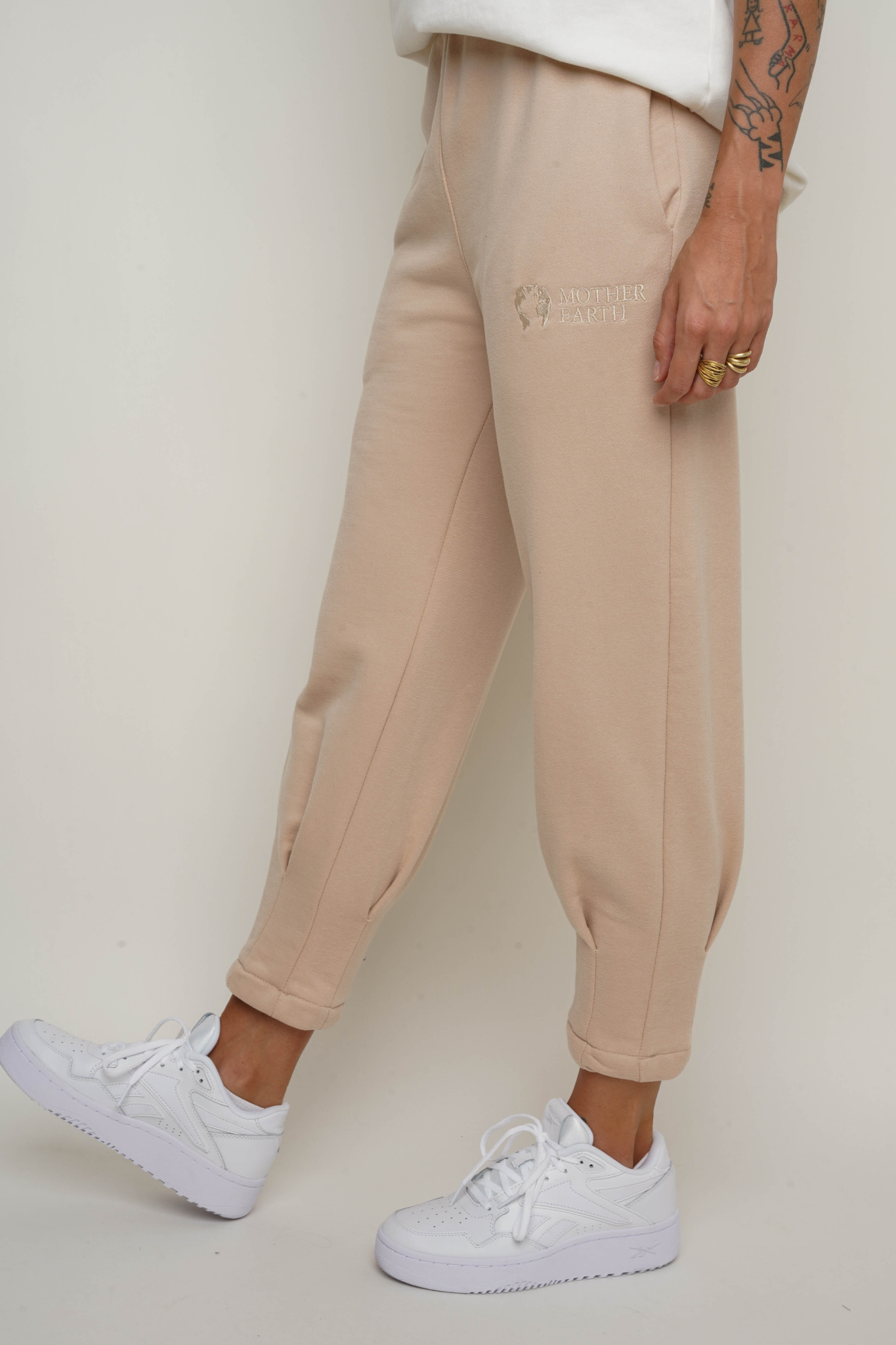 CLASSIC BEIGE TRACKSUIT SET - MABEL