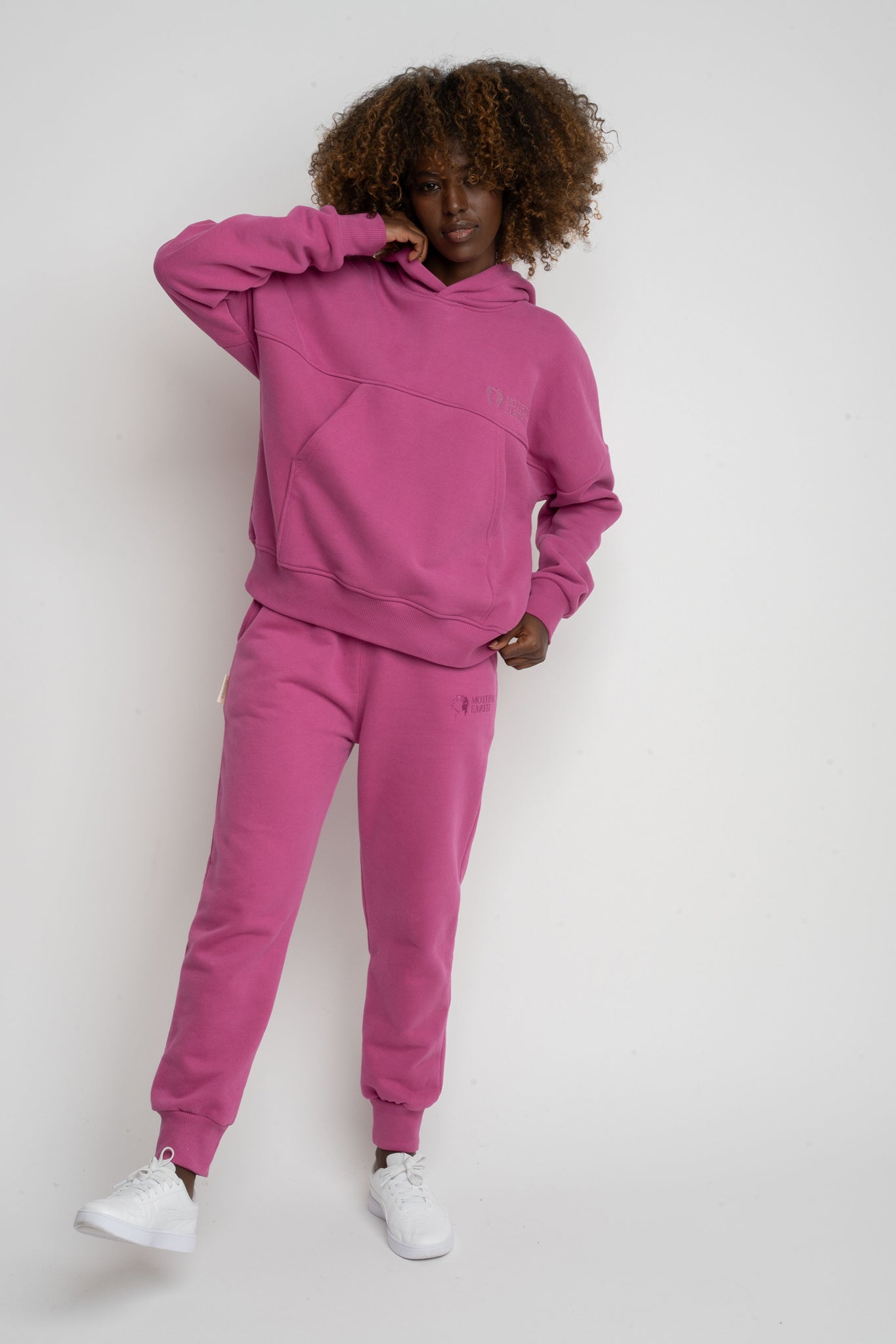 BLUZA Z KAPTUREM 2nd DROP RÓŻOWA - MURIA