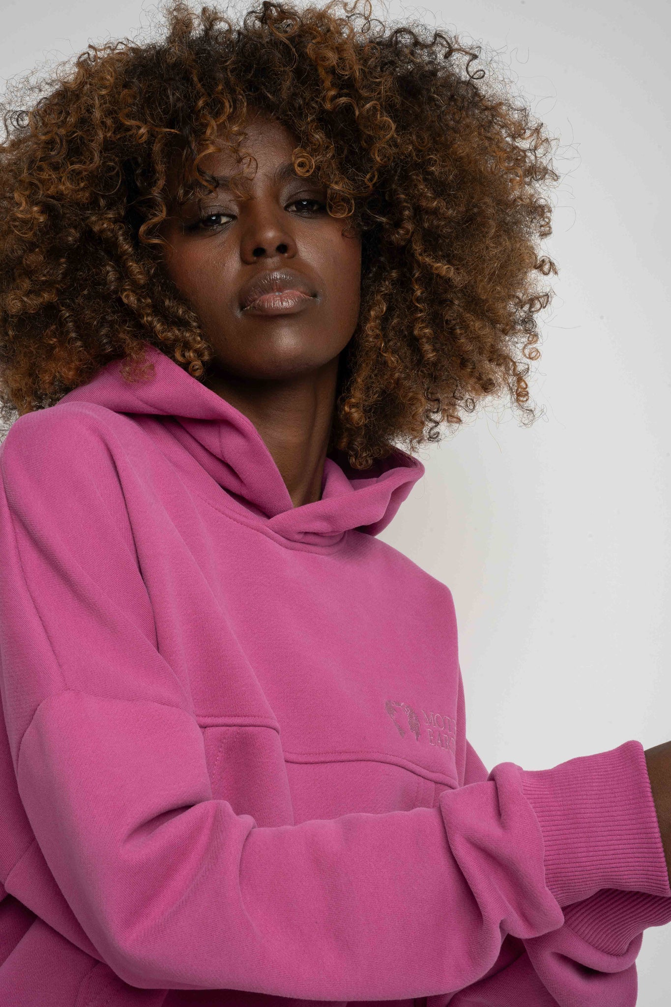 BLUZA Z KAPTUREM 2nd DROP RÓŻOWA - MURIA