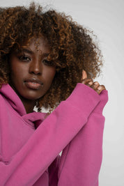 BLUZA Z KAPTUREM 2nd DROP RÓŻOWA - MURIA