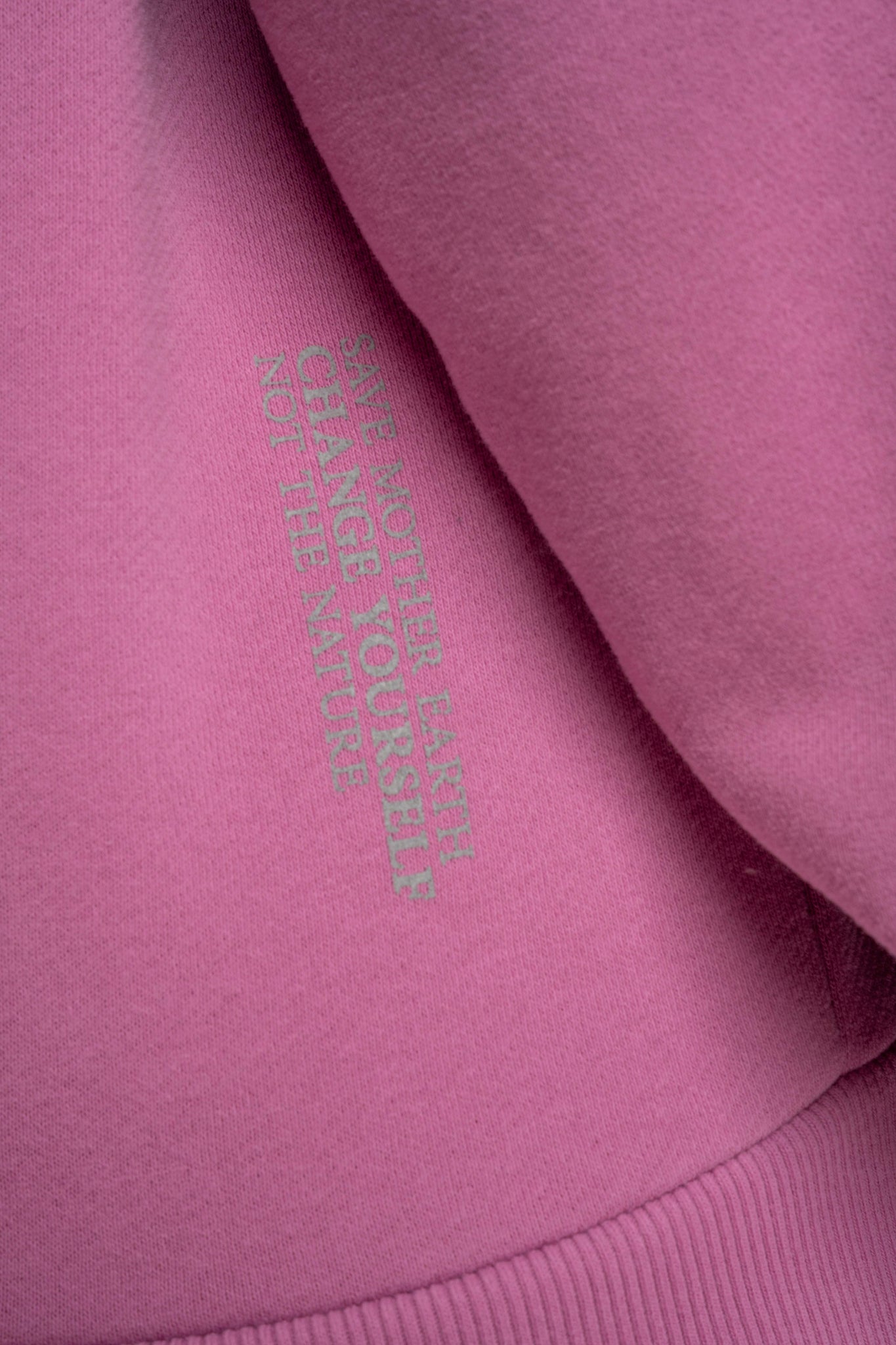 BLUZA TYPU CREWNECK CUKIERKOWY RÓŻ - OZARK