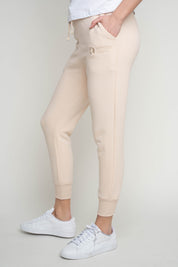 LIGHT BEIGE JOGGER TROUSERS - BEGERA