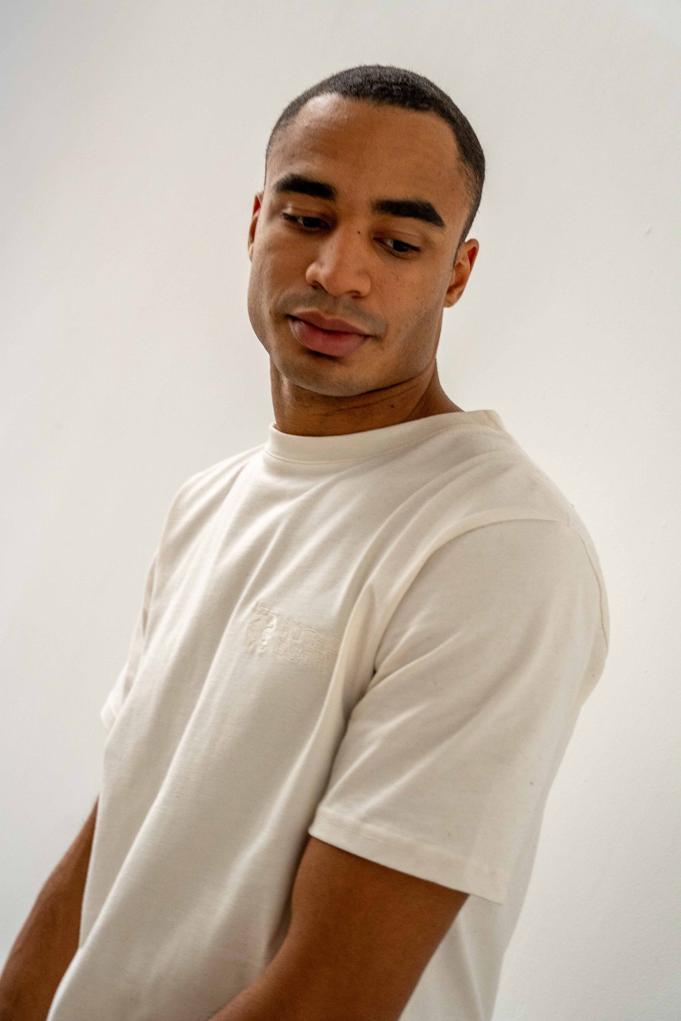 T-SHIRT MĘSKI ECRU - OAHU