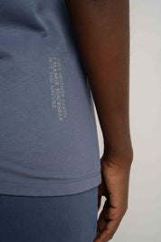 T-SHIRT DAMSKI GRANATOWY - SALINA