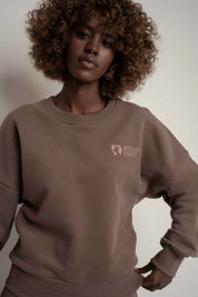 BLUZA TYPU CREWNECK CAPPUCCINO - OZARK