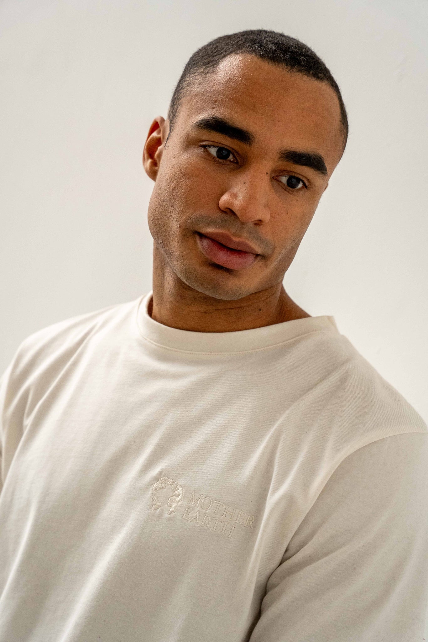 T-SHIRT MĘSKI ECRU - OAHU