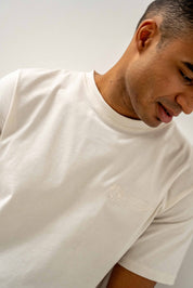 T-SHIRT MĘSKI ECRU - OAHU