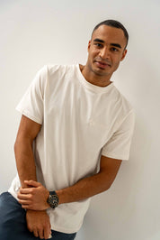 T-SHIRT MĘSKI ECRU - OAHU