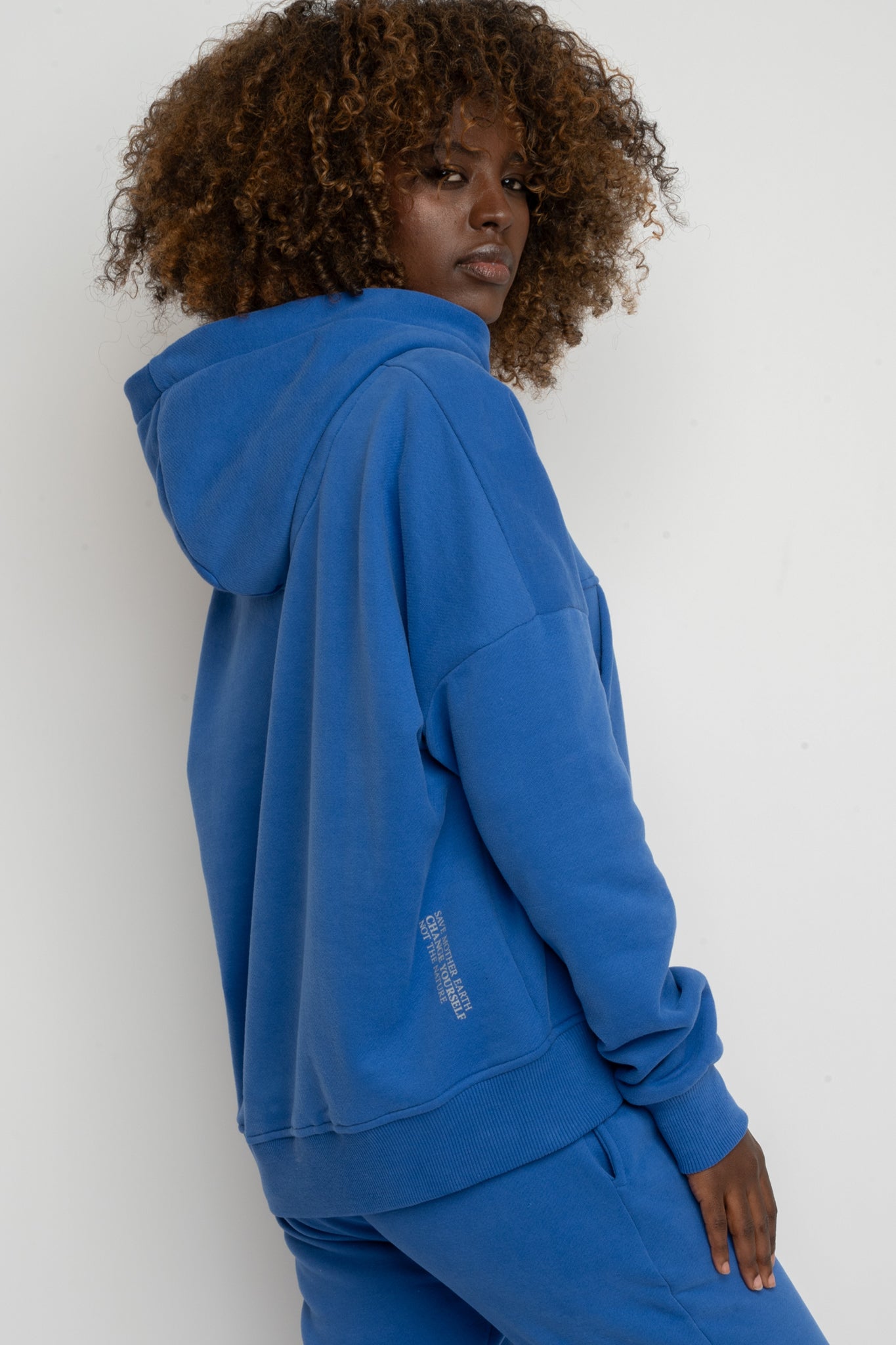 BLUZA Z KAPTUREM CHABROWA - MURIA
