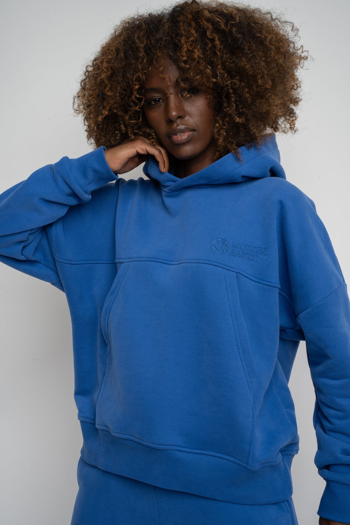 BLUZA Z KAPTUREM CHABROWA - MURIA