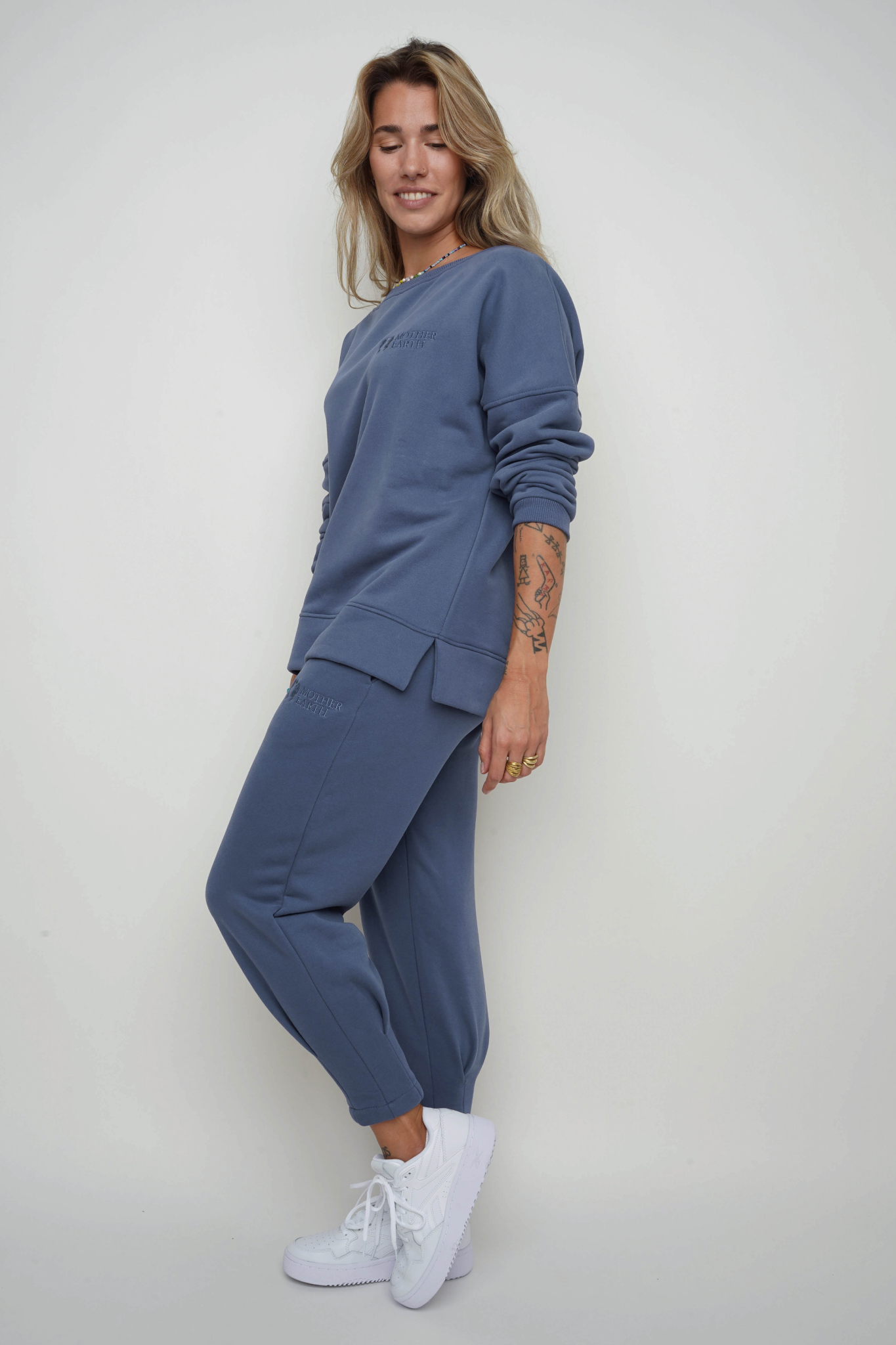 OVERSIZE NAVY BLUE TRACKSUIT - AYSE