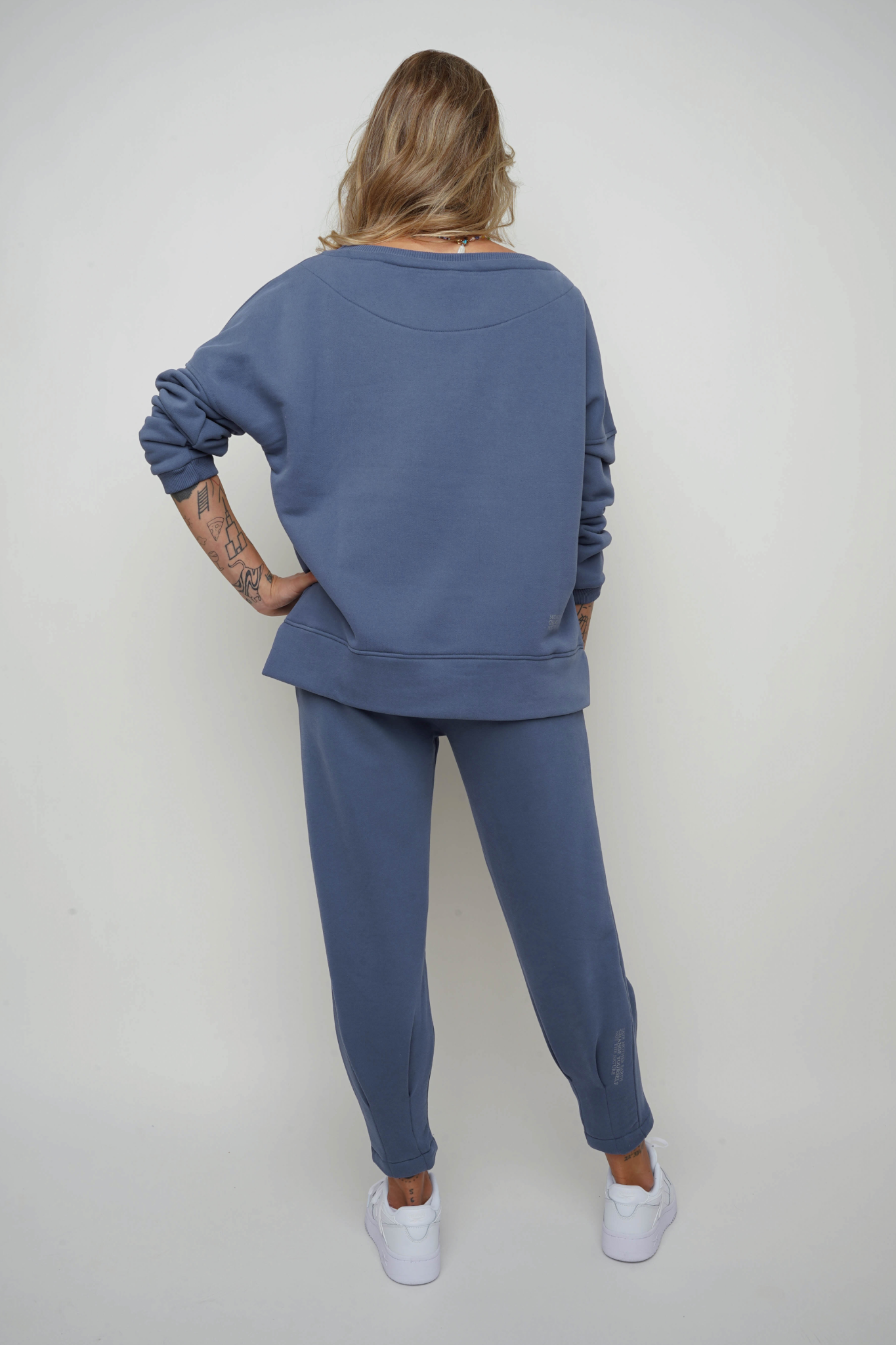 OVERSIZE NAVY BLUE TRACKSUIT - AYSE