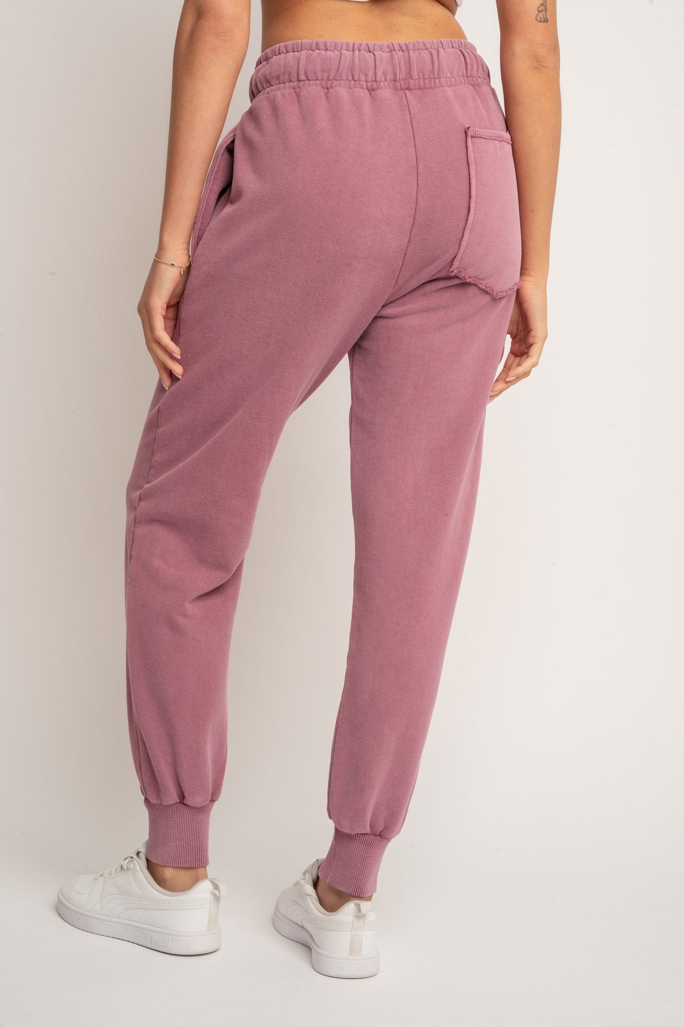 WASHED TURQUOISE JOGGER SWEATPANTS - ODENSE