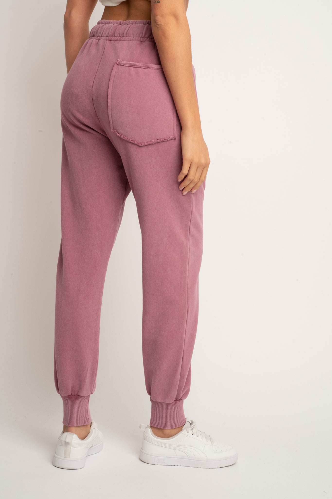 WASHED TURQUOISE JOGGER SWEATPANTS - ODENSE