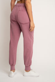 WASHED TURQUOISE JOGGER SWEATPANTS - ODENSE