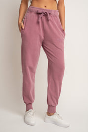 WASHED TURQUOISE JOGGER SWEATPANTS - ODENSE