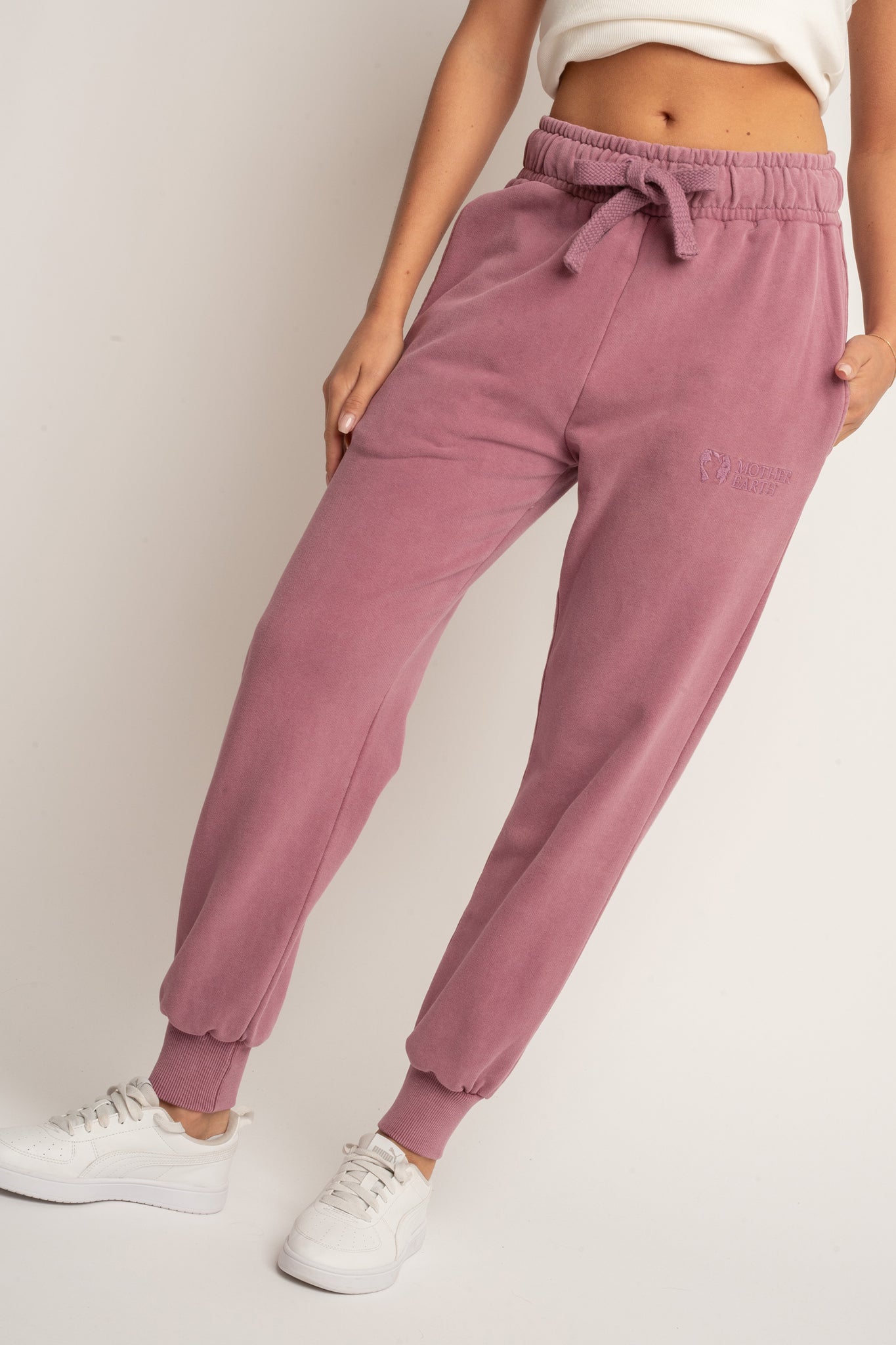 WASHED TURQUOISE JOGGER SWEATPANTS - ODENSE