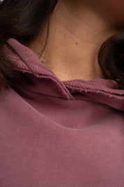 OVERSIZED WASHED EFFECT HOODIE MUSTARD - OSLO