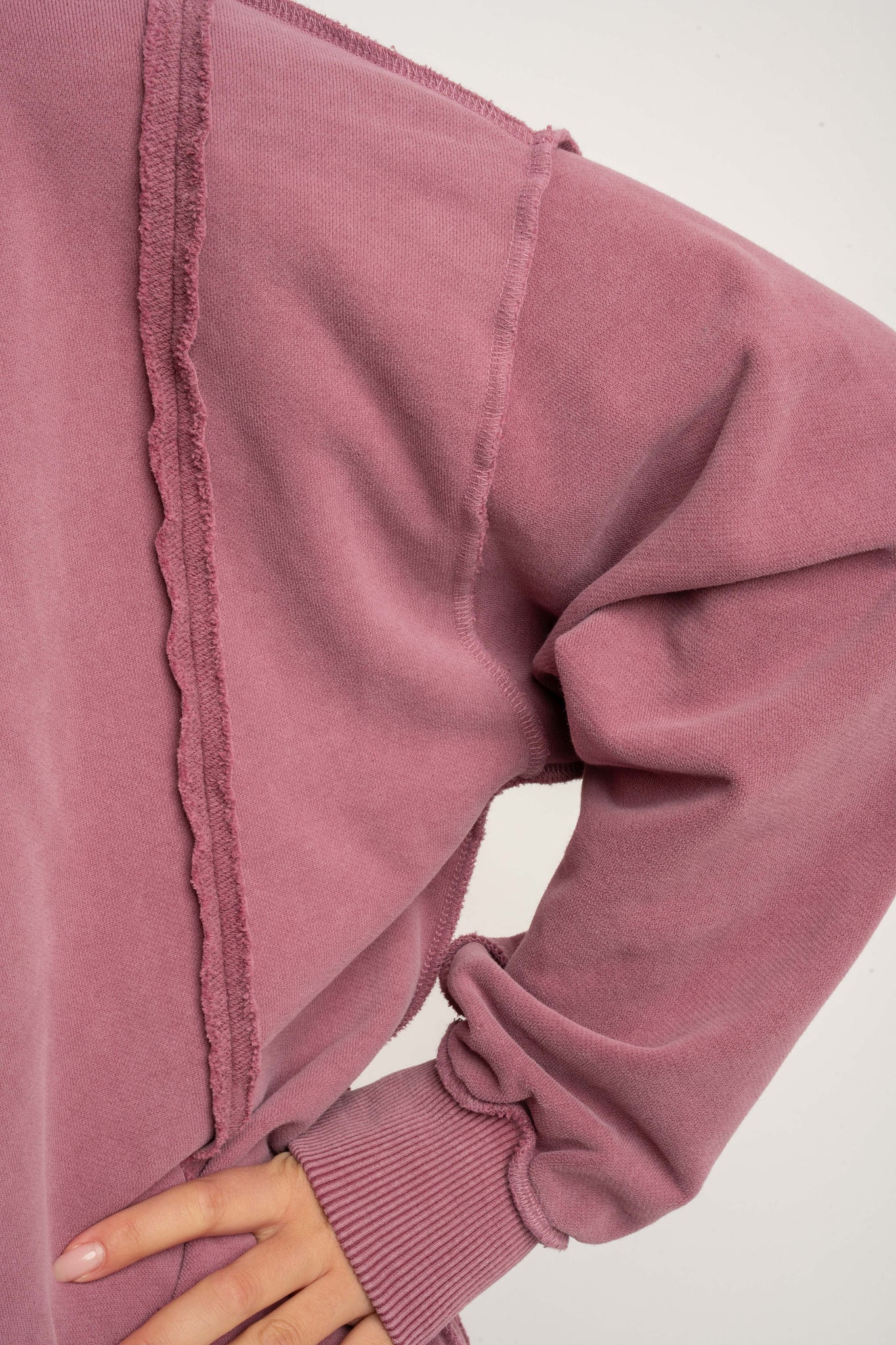 OVERSIZED WASHED EFFECT HOODIE MUSTARD - OSLO