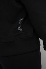 BLUZA Z KAPTUREM CZARNA - MURIA