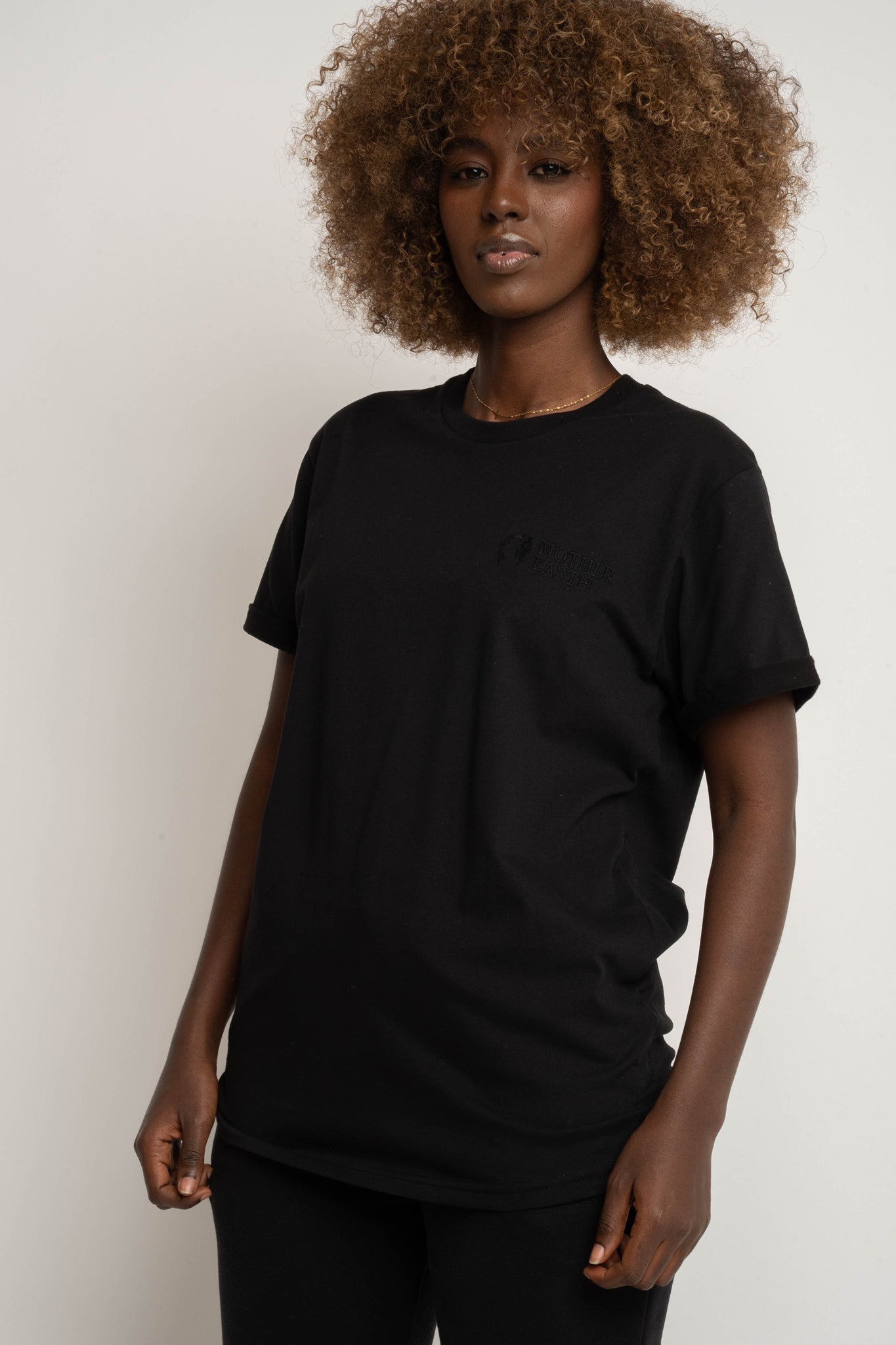 T-SHIRT DAMSKI CZARNY  - TULUM