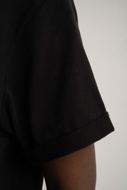 T-SHIRT DAMSKI CZARNY  - TULUM