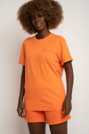WOMEN'S ORANGE T-SHIRT - TULUM