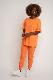 WOMEN'S ORANGE T-SHIRT - BALI