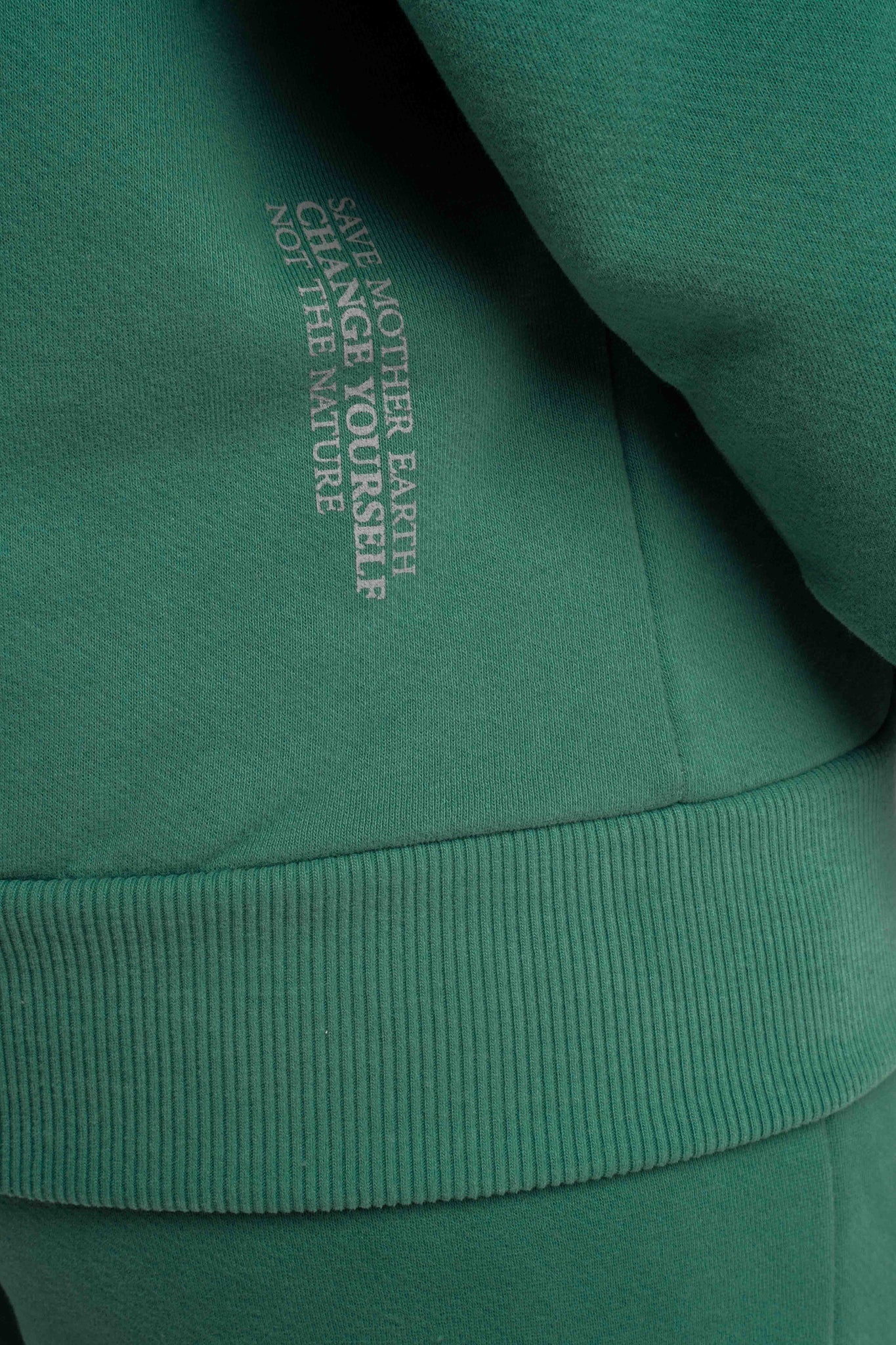 BLUZA TYPU CREWNECK ZIELONA - OZARK