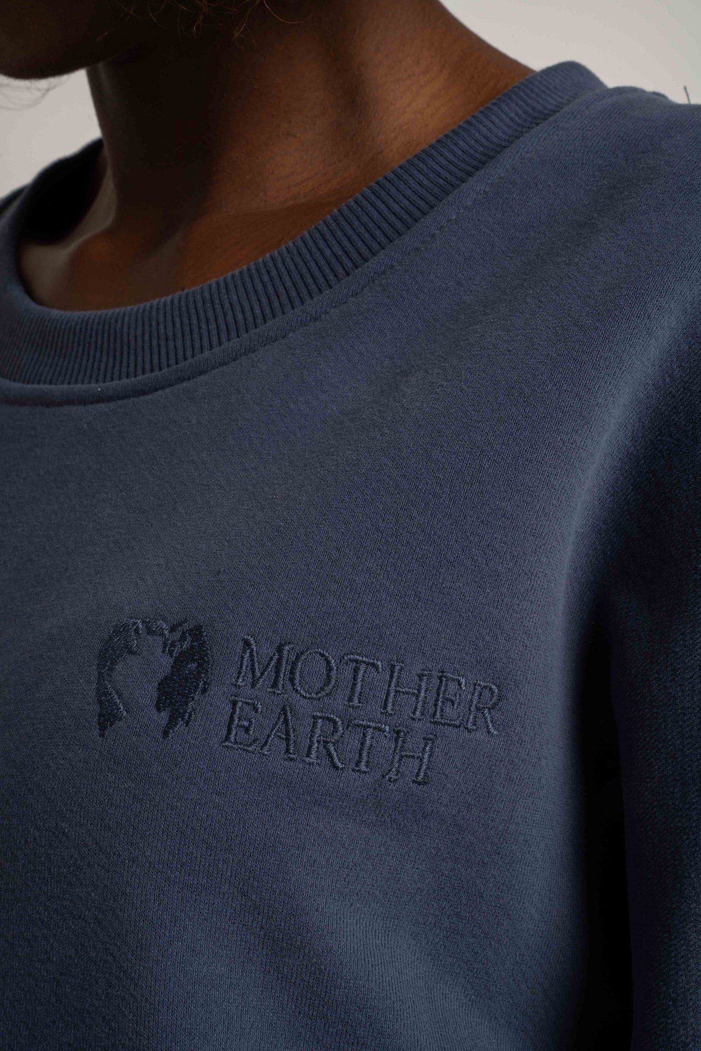 BLUZA TYPU CREWNECK GRANATOWA  - OZARK