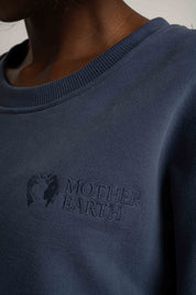 BLUZA TYPU CREWNECK GRANATOWA  - OZARK