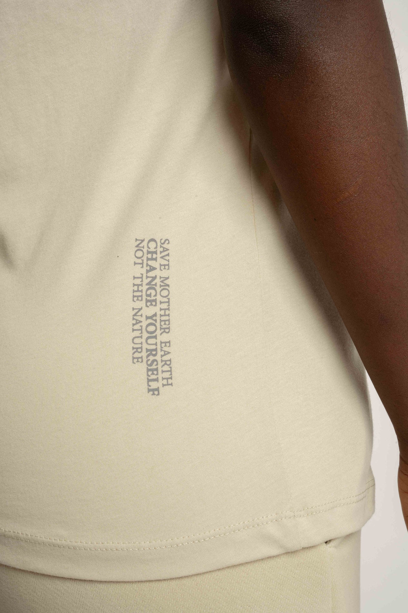 T-SHIRT DAMSKI JASNOBEŻOWY- SALINA