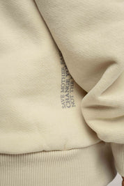 LIGHT BEIGE HOODIE - MOHELI RECYCLED
