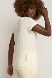 WOMEN'S CREAM T-SHIRT - SALINA