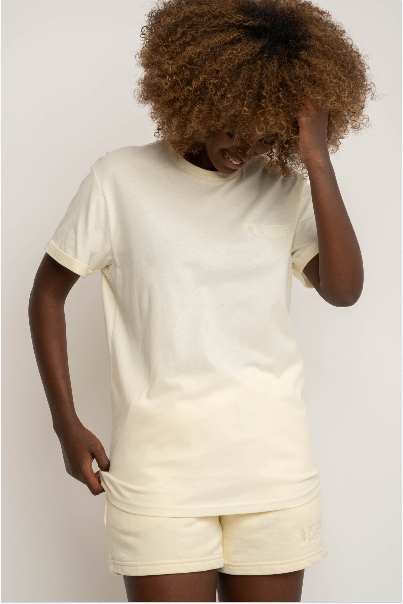 WOMEN'S CREAM T-SHIRT - TULUM